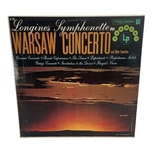 Longines Symphonette Warsaw Concerto Harmony HL 7156 Classical LP Vinyl G/G+